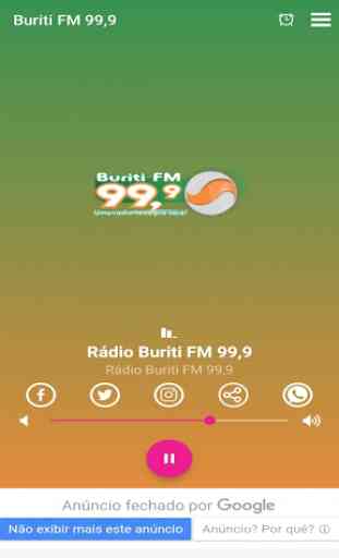 Rádio Buriti FM 99,9 3