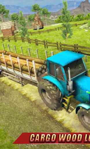 Tractor Trolley Farming Transport: Offroad Drive 1