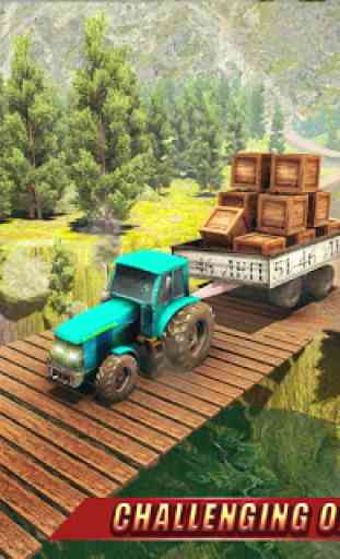 Tractor Trolley Farming Transport: Offroad Drive 3