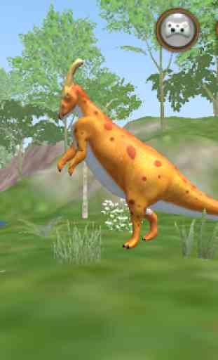 Falando Parasaurolophus 1