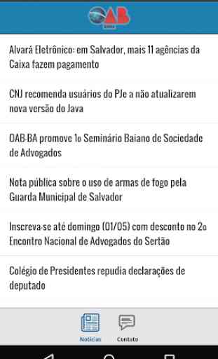 Notícias da OAB Bahia 1
