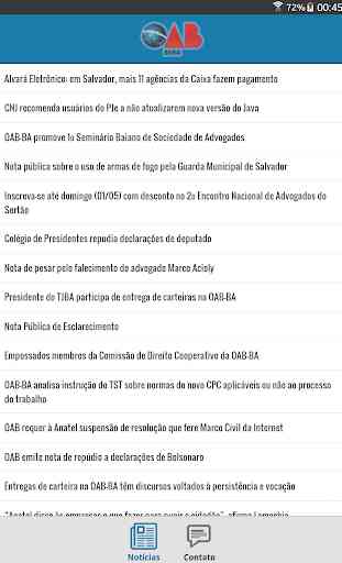 Notícias da OAB Bahia 4