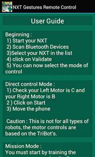 NXT Gestures Remote Control 3