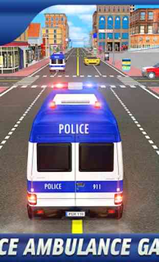 Police Ambulance Rescue Driving: 911 Emergency 2