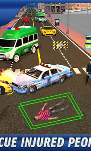 Police Ambulance Rescue Driving: 911 Emergency 3