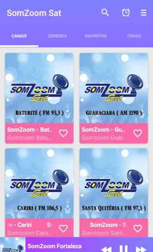 Rádios SomZoom SAT 1