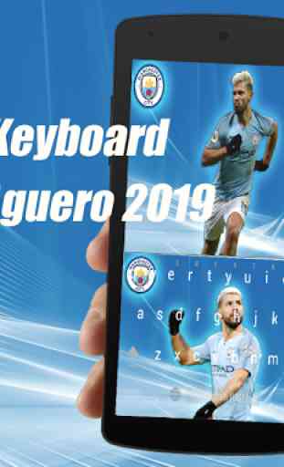 Sergio Aguero 2020 keyboard theme 1