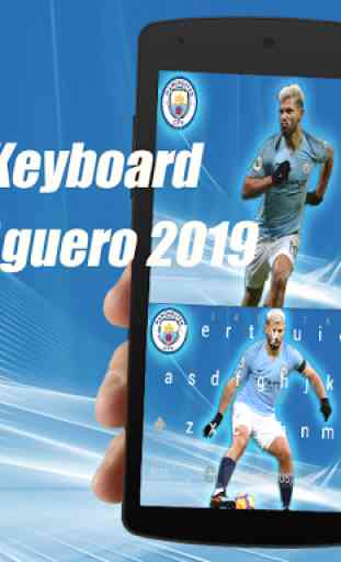 Sergio Aguero 2020 keyboard theme 2
