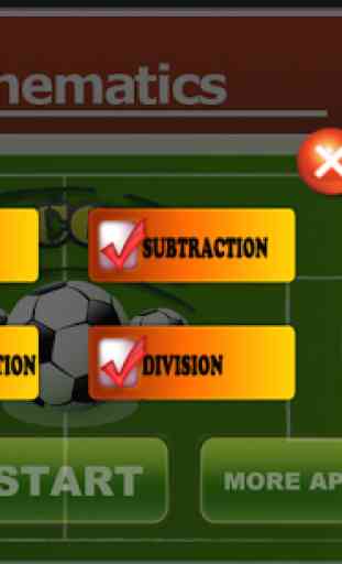 Soccer Math Game 2