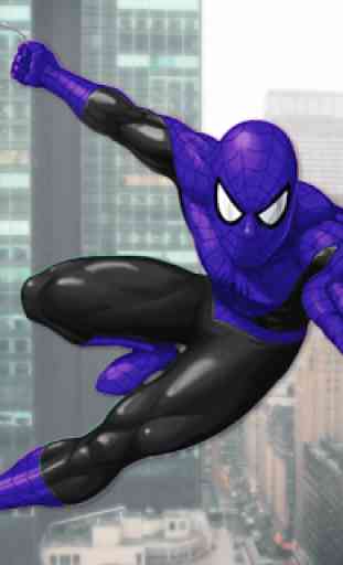 Superhero Spider Rope City Rescue Mission 4