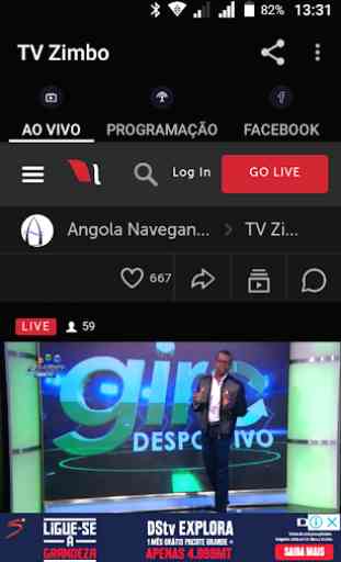 TV Zimbo Angola Online 1