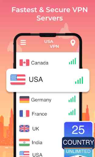 USA VPN - Free VPN Proxy Server & Secure Service 3