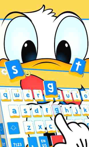 Wacky Duck Keyboard Theme 2