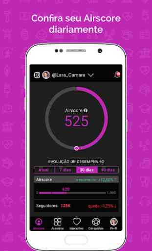 Airscore: O app do digital influencer 1