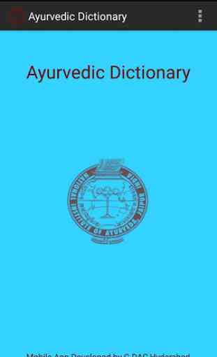 Ayurvedic Dictionary 1