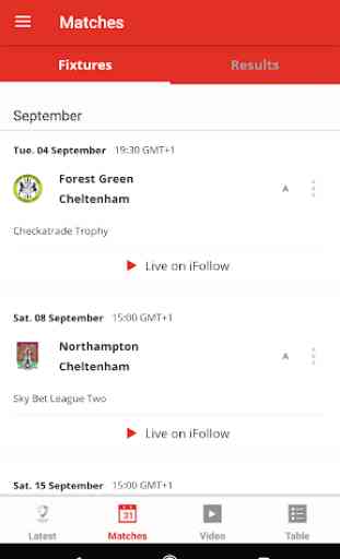 Cheltenham Town Official App 2