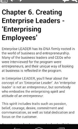 Enterprise LEADER: eGuide 4