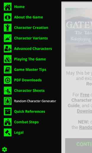 Gateway Tabletop RPG (Rules System) 2