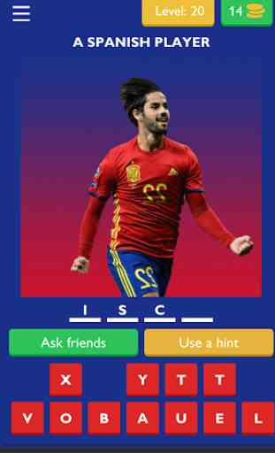 Guess the player WC 2018 2