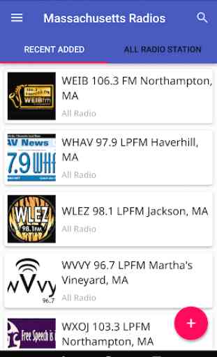 Massachusetts All Radio Stations 1