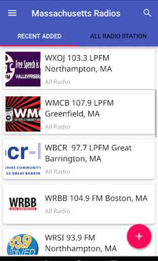 Massachusetts All Radio Stations 2