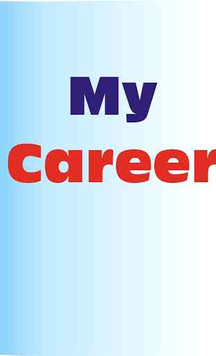 My Career 1