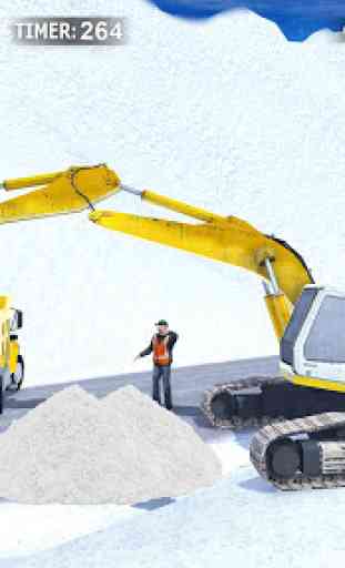Snow Blower Excavator Simulator Driver 1