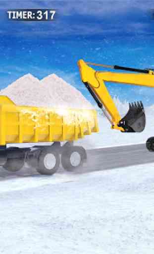 Snow Blower Excavator Simulator Driver 2