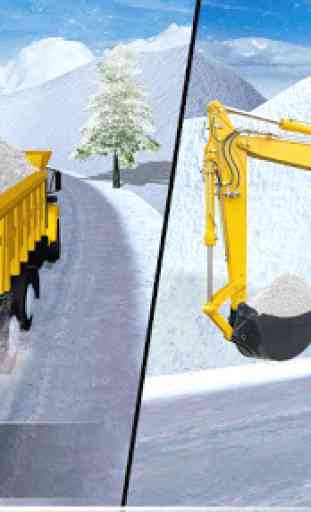 Snow Blower Excavator Simulator Driver 3