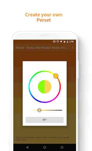 Wavie - Status Bar & Navbar Music Visualizer 4