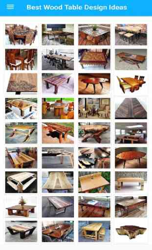 Wood Table Design Ideas (Complete Collection) 2