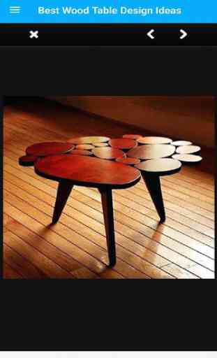 Wood Table Design Ideas (Complete Collection) 4