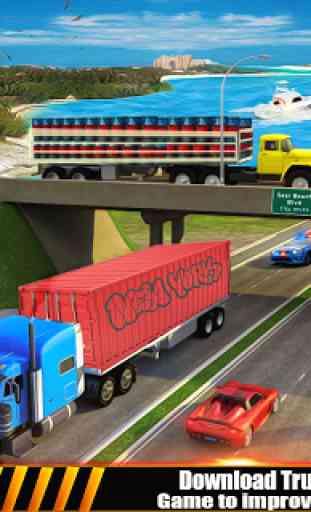 Caminhão de carga -Perseguição policial Carregador 2