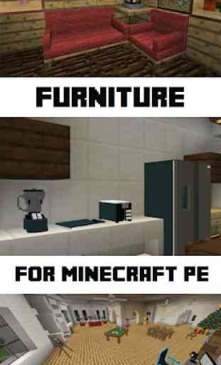FMFM: Furniture mod for Minecraft PE 1