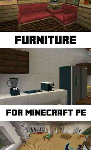 FMFM: Furniture mod for Minecraft PE 4