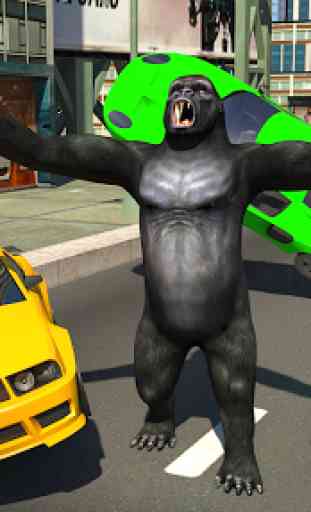 Gorilla Ropehero Gangster Crime City Flying Hero 1