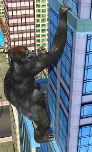 Gorilla Ropehero Gangster Crime City Flying Hero 2