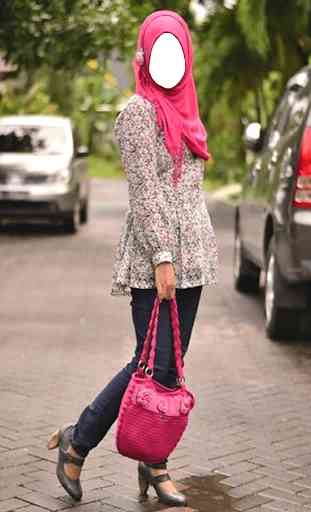 Hijab Jeans Style Photo Editor 1
