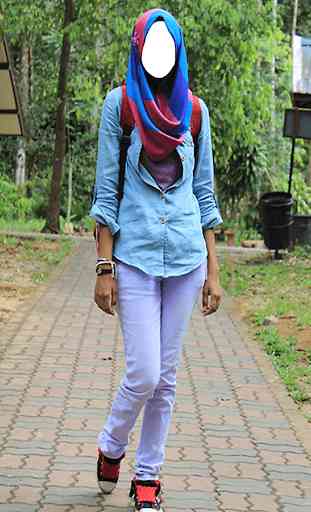 Hijab Jeans Style Photo Editor 2