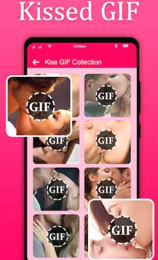 Kisses GIF : Romantic Couple GIF 2