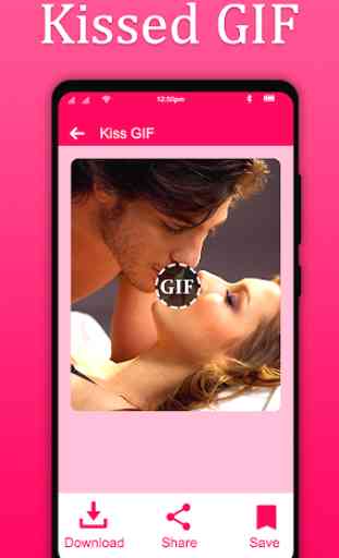 Kisses GIF : Romantic Couple GIF 4