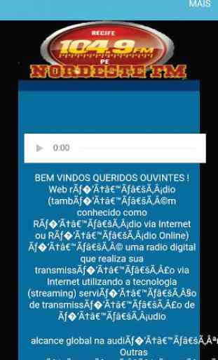 NORDESTE FM 104.9 Recife 2