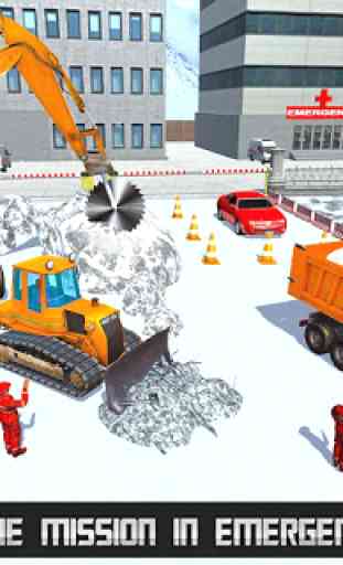 Real Heavy snow excavator simulator 2