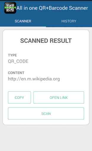 All in one QR + Barcode Scanner 1