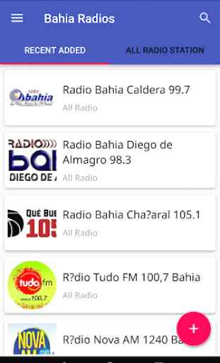 Bahia Todas as estações de rádio 1