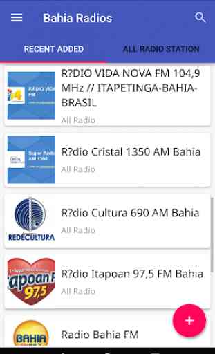 Bahia Todas as estações de rádio 3