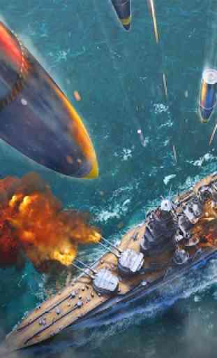 Batalha do Ataque do Navio de Guerra 3D 1