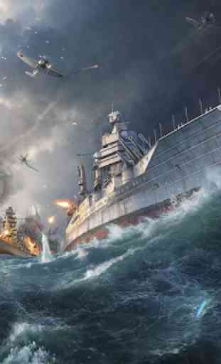 Batalha do Ataque do Navio de Guerra 3D 2