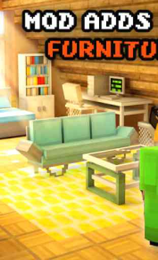 Furniture mod MCPE 1