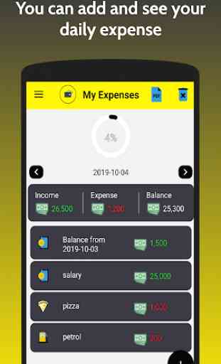 My Expenses - Budget Manager 1